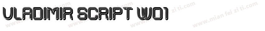 Vladimir Script W01字体转换